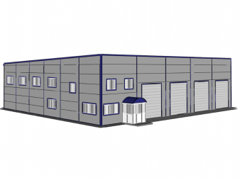 СТО из сэндвич-панелей