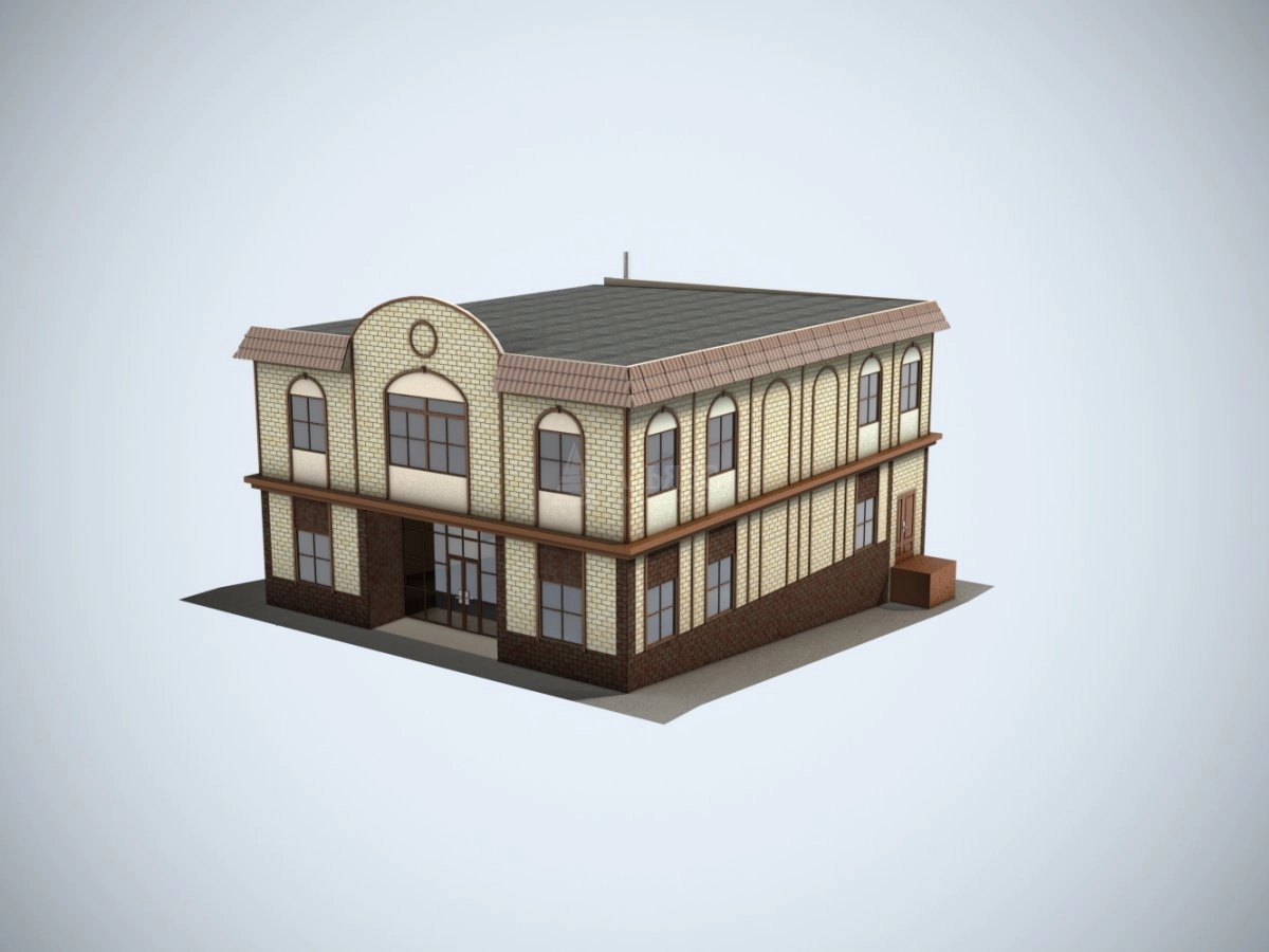 3D визуализация Магазин из сэндвич-панелей - фото 10