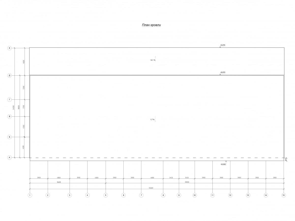 Планировка Каркасный склад из сэндвич-панелей -  фото 7